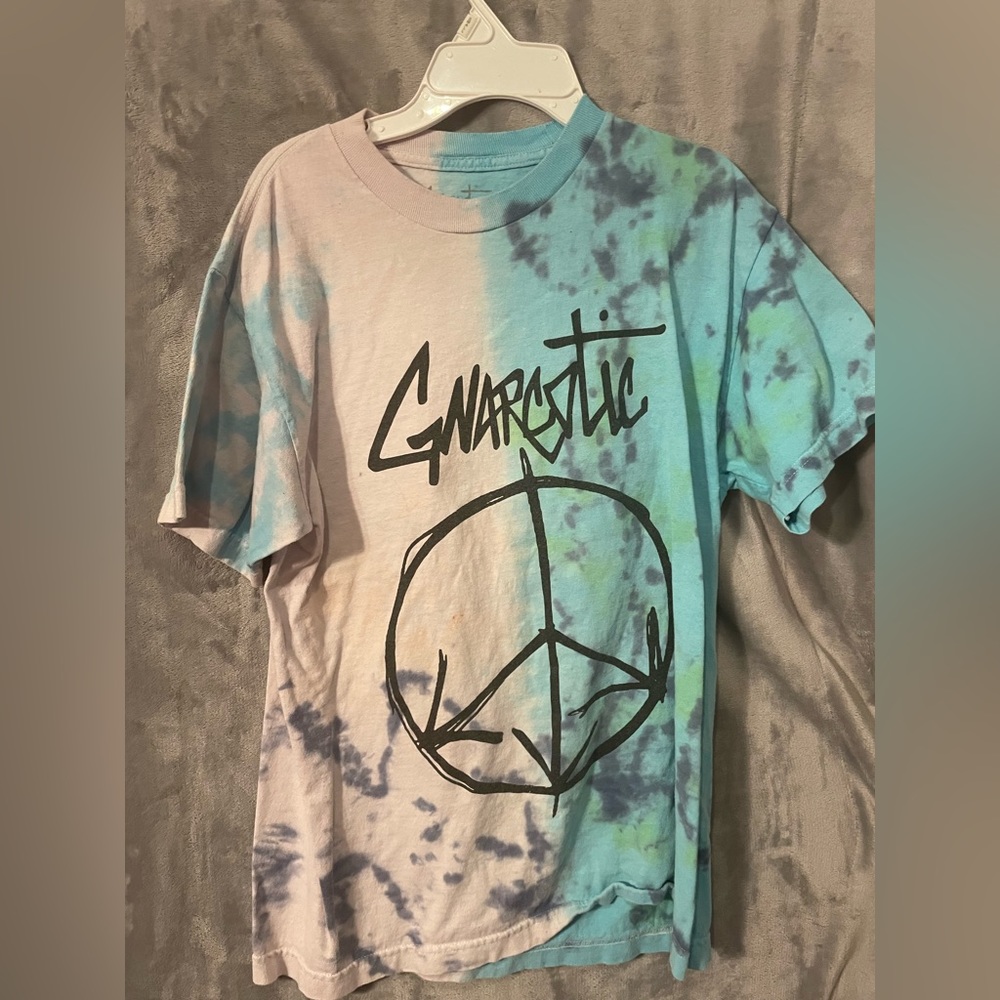 Gnarcotic tie-dye shirt. Size M